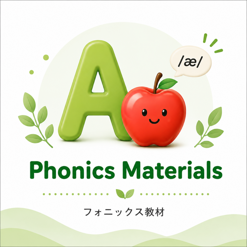 おうち英語のためのフォニックス教材