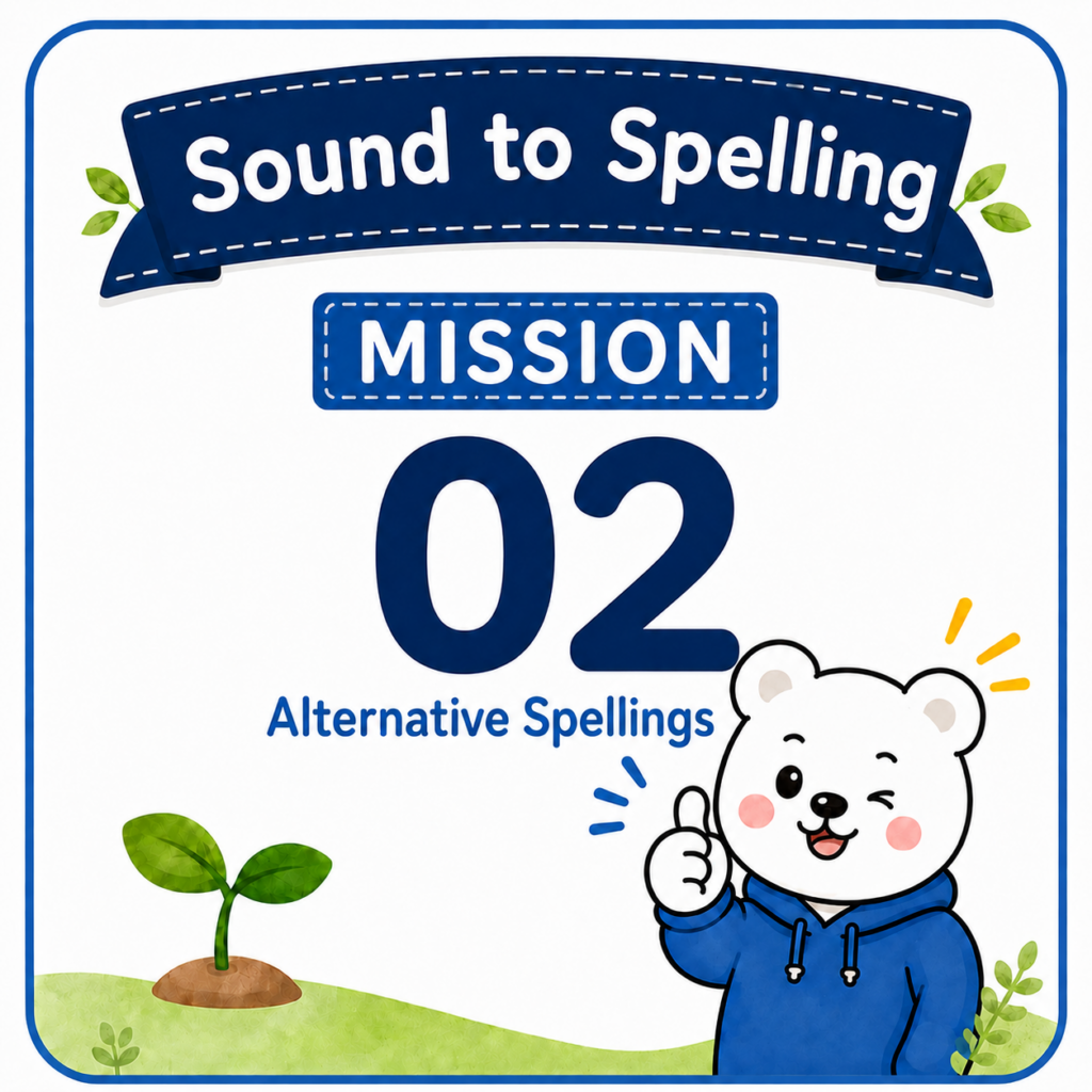 Sound to Spelling Alternative Spellings 02